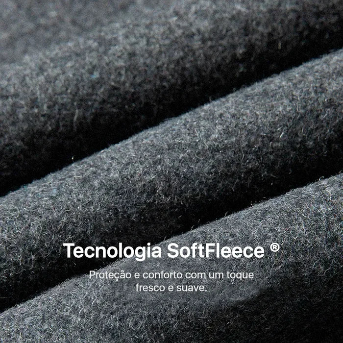 Sobretudo Masculino Curto de Lã LN205, com Lã SoftFleece®, ajuste europeu e proteção térmica para o inverno.