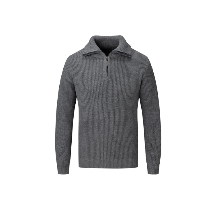 Suéter Masculino em Tricot Luzzano LN019, confeccionado em tecido premium, com modelagem sofisticada, toque macio e acabamento impecável.