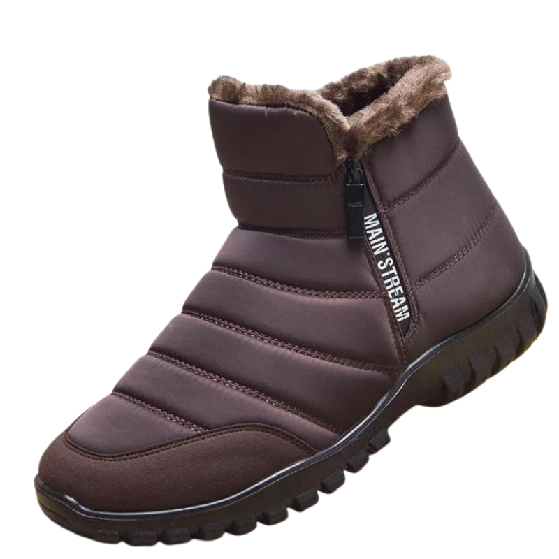 Bota Masculina Luzzano LN050, feita em material premium, com fechamento por cadarço, solado antiderrapante e interior acolchoado para conforto duradouro.