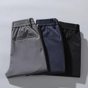 Calça Social Masculina Luzzano LN067, modelagem slim fit, tecido premium, acabamento refinado e bolsos discretos para um visual sofisticado.