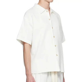 Camisa Linho Oversized Masculina Luzzano LN345, tecido leve e respirável, modelagem ampla, tecnologia anti amassado e design moderno para máximo conforto.