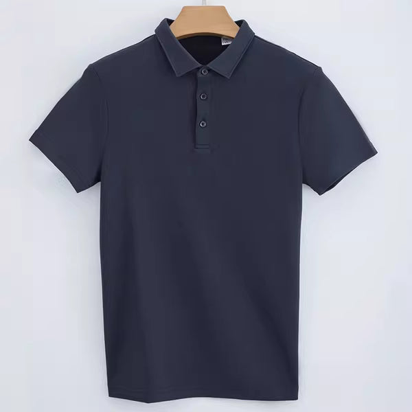 Camisa Polo Masculina Luzzano LN006, confeccionada em algodão premium, com modelagem clássica, toque suave e acabamento refinado para um visual sofisticado.