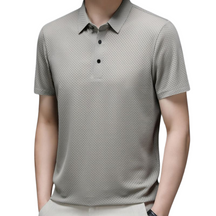 Camisa Polo Masculina Premium Luzzano LN024, confeccionada em tecido leve e respirável, com modelagem refinada e lapela estruturada para um visual sofisticado.