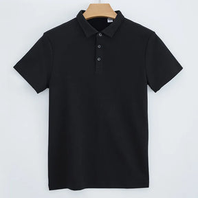 Camisa Polo Masculina Luzzano LN006, confeccionada em algodão premium, com modelagem clássica, toque suave e acabamento refinado para um visual sofisticado.