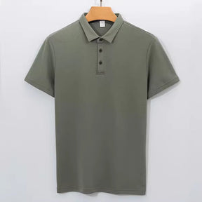 Camisa Polo Masculina Luzzano LN006, confeccionada em algodão premium, com modelagem clássica, toque suave e acabamento refinado para um visual sofisticado.