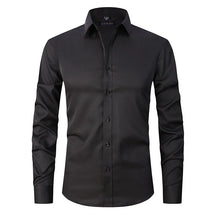 Camisa Social de Algodão Masculina Luzzano LN142, modelagem slim fit, tecido respirável, gola clássica e detalhes sofisticados para um visual impecável.