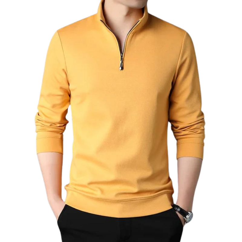 Camisa Social Masculina Luzzano LN058 com modelagem slim fit, gola clássica e tecido leve para um visual sofisticado e confortável.