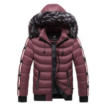 Jaqueta Puffer Masculina Luzzano LN112 com capuz forrado, design acolchoado e fechamento em zíper, ideal para enfrentar os dias frios com estilo.