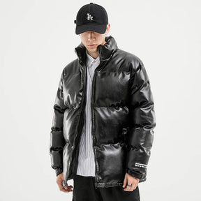 Jaqueta Puffer Masculina de Inverno Luzzano LN102, confeccionada com material acolchoado e modelagem estruturada para proteção térmica e visual sofisticado.