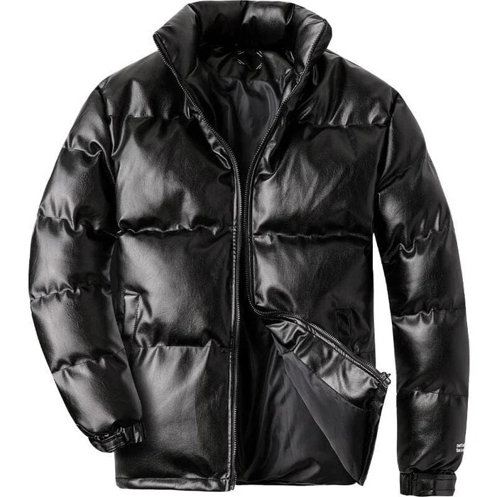 Jaqueta Puffer Masculina de Inverno Luzzano LN102, confeccionada com material acolchoado e modelagem estruturada para proteção térmica e visual sofisticado.