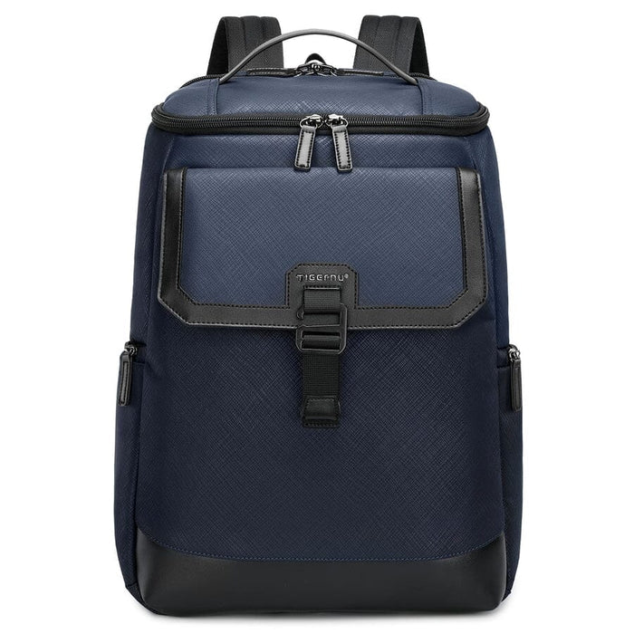 Mochila Executiva Luzzano LN417 elegante, com tecido impermeável e design sofisticado, perfeita para trabalho ou viagens com conforto e segurança.