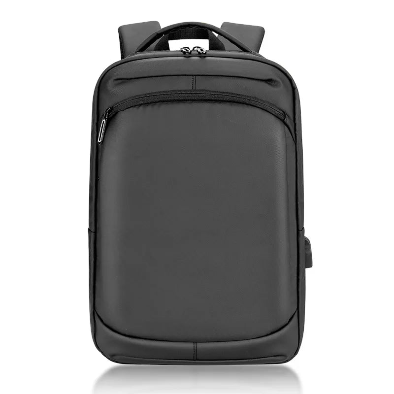 Mochila Executiva Luzzano LN419 moderna, com USB e tecido impermeável, para notebook 15,6", perfeita para trabalho ou viagens com estilo.
