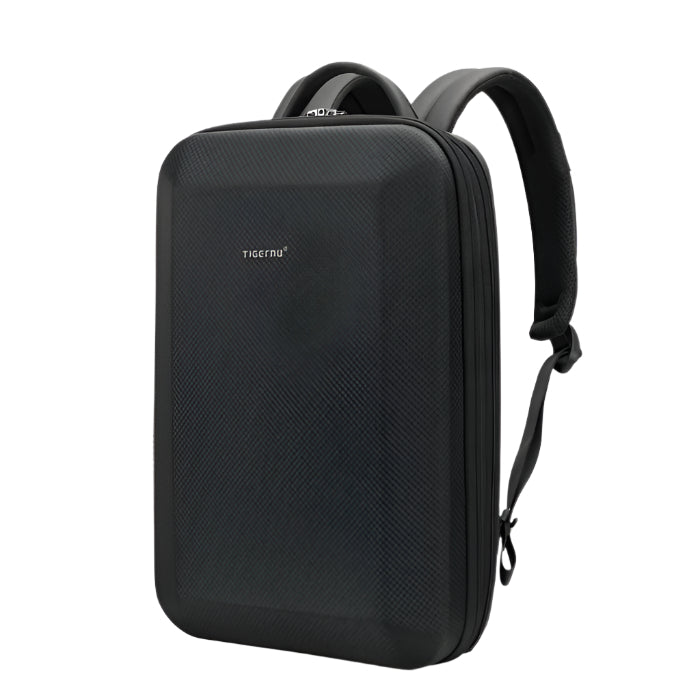 Mochila Executiva Luzzano LN418 sofisticada, com tecido impermeável e design ergonômico, perfeita para trabalho ou viagens com conforto e estilo.