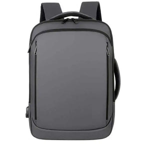 Mochila Executiva Luzzano LN086 com espaço para notebook 15", material impermeável, alças acolchoadas e porta USB para mais praticidade.