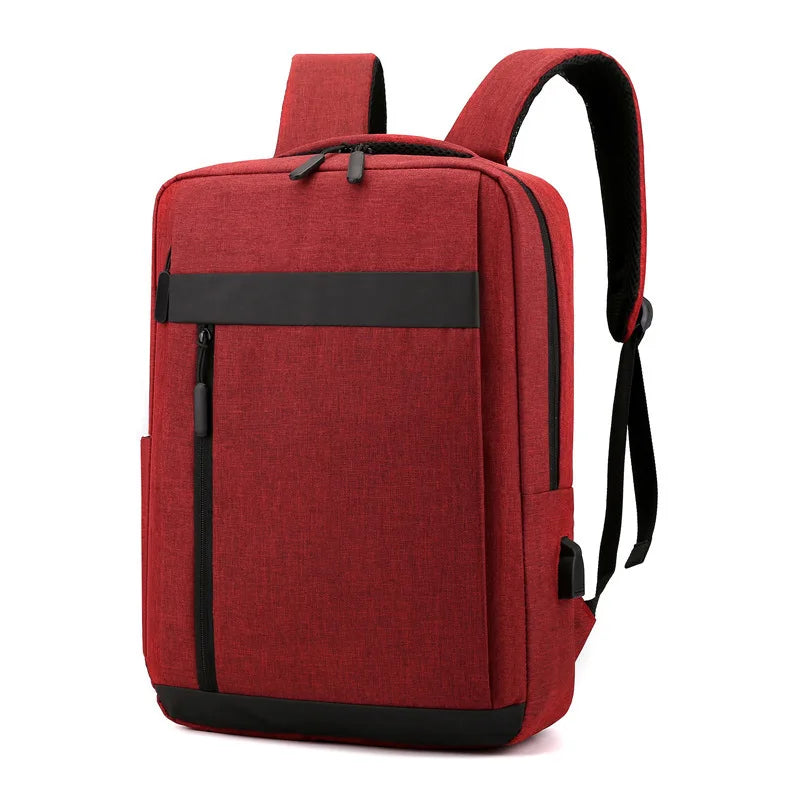 Mochila Executiva Luzzano LN088 com espaço para notebook 15", material resistente, alças acolchoadas e porta USB para mais praticidade.