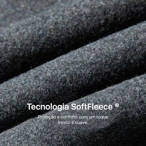 Sobretudo Masculino Curto de Lã LN205, com Lã SoftFleece®, ajuste europeu e proteção térmica para o inverno.