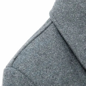 Sobretudo Masculino Curto de Lã LN205, com Lã SoftFleece®, ajuste europeu e proteção térmica para o inverno.