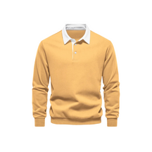 Suéter Masculino Gola Polo Luzzano LN021, confeccionado em tecido premium, com gola polo clássica, modelagem confortável e acabamento sofisticado.