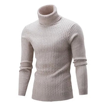 Suéter Masculino Pullover Luzzano LN177 em lã premium, gola alta e modelagem slim fit. Proteção e estilo para todas as ocasiões.